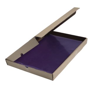 Exacompta 661205E 100 file folders PVC 130µ DIN A4 purple