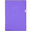 Exacompta 661205E 100 file folders PVC 130µ DIN A4 purple