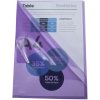 Exacompta 661205E 100 file folders PVC 130µ DIN A4 purple