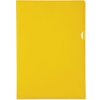 Exacompta pack of 100 file folders smooth and strong PVC 130µ, DIN A4 yellow