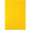 Exacompta pack of 100 file folders smooth and strong PVC 130µ, DIN A4 yellow