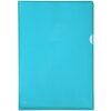 Exacompta pack of 100 file folders, smooth, strong PVC 130µ DIN A4 green