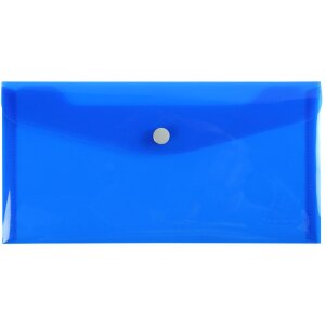 Exacompta sleeve with press stud polypropylene DL 10x21...