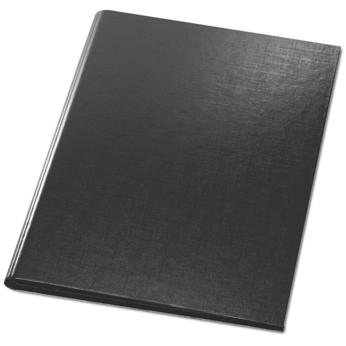 Exacompta clipboard with flap coated cardboard 23x32 cm A4 black