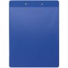 Exacompta Clipboard with Cover - Format 23x32cm for A4 - Blue