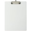 Exacompta Clipboard with Cover - Format 23x32cm for A4 - White