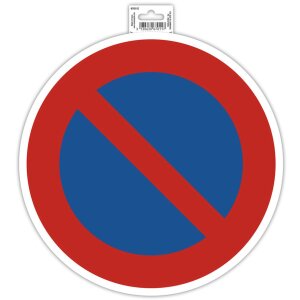 Adhesive sign no parking 30 cm