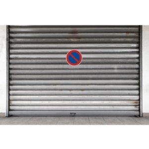 Adhesive sign no parking 30 cm