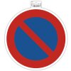 Adhesive sign no parking 30 cm