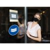 Adhesive sign Mask obligation 20 cm