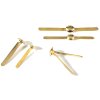 Exacompta Box of 40 Sample Bag Clips 24mm - Gold