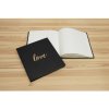 Guest Book Love 21x19 cm black