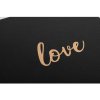 Guest Book Love 21x19 cm black