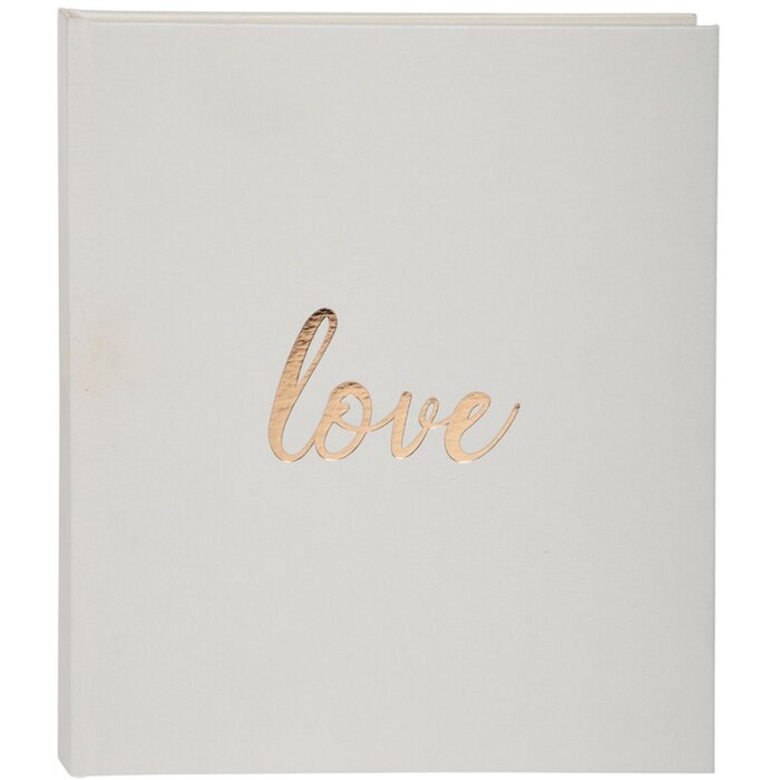 Guest Book Love 21x19 cm white