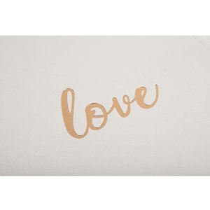 Guest Book Love 21x19 cm white