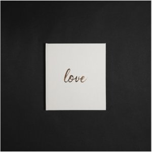 Guest Book Love 21x19 cm white