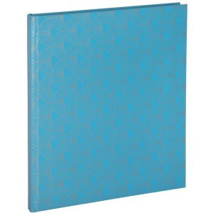 Guest Book Arty blue 21x19 cm