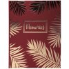 Guestbook Palma red 22x27 cm