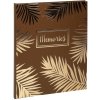 Guestbook Palma gold 22x27 cm