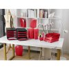 Exacompta Drawer Box Big Box 4 Open Drawers Iderama Carmine Red