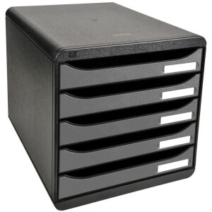 Exacompta 309738D Drawer box Big Box Plus 5 drawers...