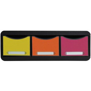 Exacompta TOOLBOX storage module 3 drawers rainbow 13.5...