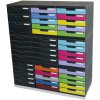 Exacompta drawer box MODULO A4 5 drawers black