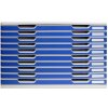 Exacompta MODULO A3 drawer box 10 drawers Blue Size DIN A3