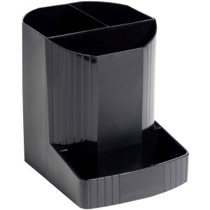 Exacompta pencil holder Mini Octo Ecoblack Black 3...