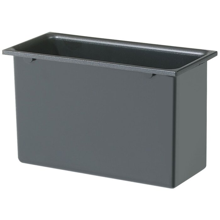 Exacompta square eco insert for waste bin 2 litres anthracite