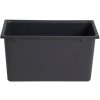 Exacompta square eco insert for waste bin 2 litres anthracite