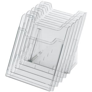 Exacompta 60258D Tabletop brochure holder A4 5...