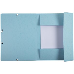 Exacompta 55528E Folder with elasticated closure Aquarel Pastel blue DIN A4 400g/m²