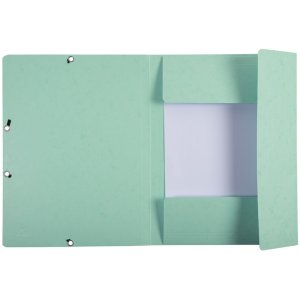 Exacompta 55533E Folder Aquarel A4 pastel green colour chipboard 400g/m²