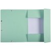 Exacompta 55533E Folder Aquarel A4 pastel green colour chipboard 400g/m²