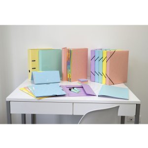 Exacompta Folder PremTouch A4 spine 80 mm Aquarel assorted