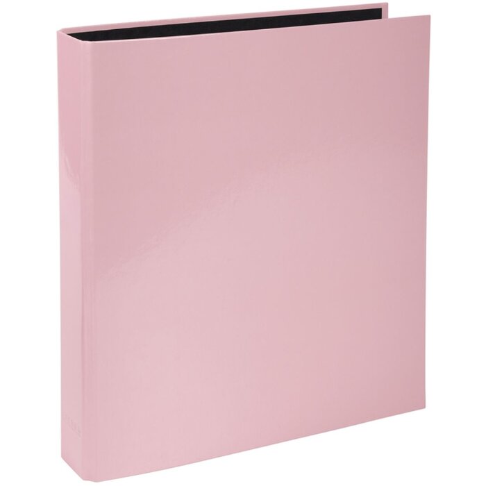 Exacompta Ring binder A4 2 rings D-shape 25 mm Aquarel Pink