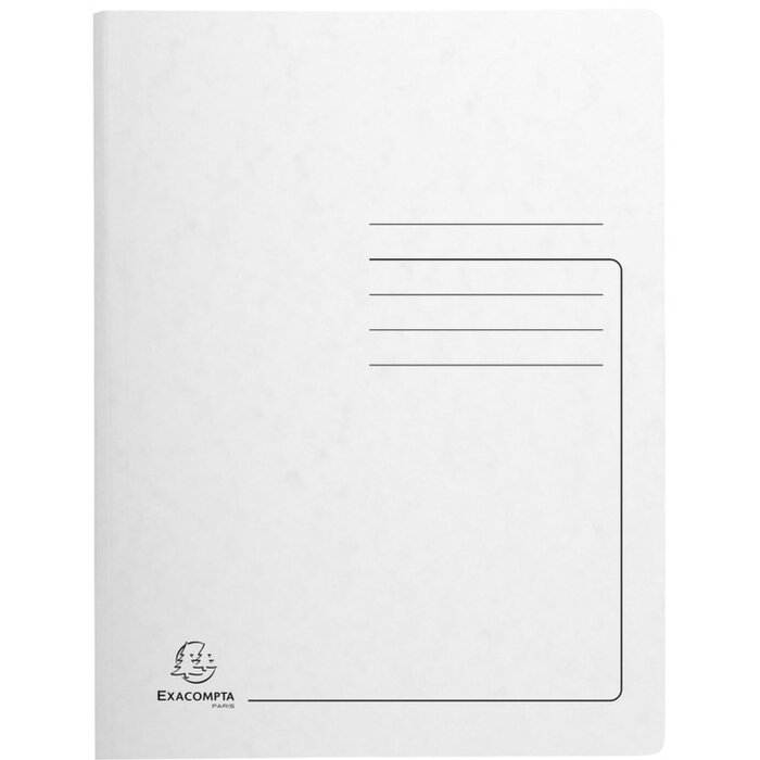 Exacompta Colorspan Spiral Binder 355g-m² - A4 - White