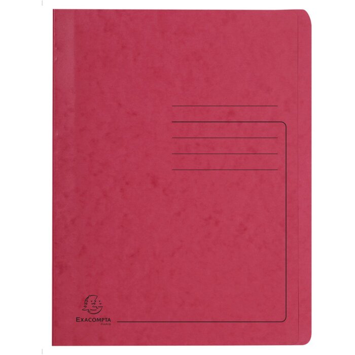 Exacompta Colorspan 355g/m² DIN A4 Red loose-leaf binder