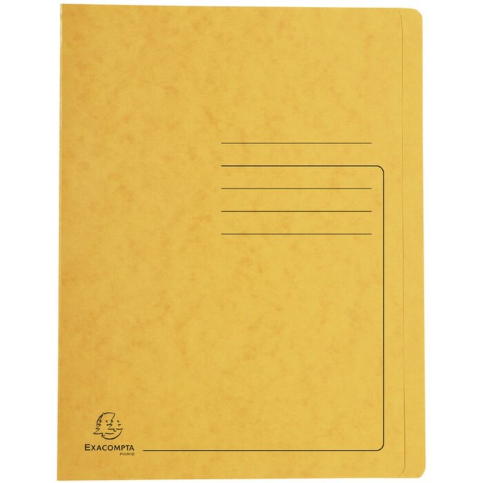 Exacompta Colorspan 355g-m² DIN A4 loose-leaf binder - yellow