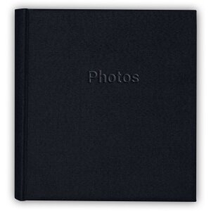 ZEP Linen Photo Album Holland 29x31 cm black 60 white sides