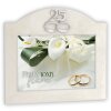 Diletta Silver Wedding Photo Frame 10x15 cm