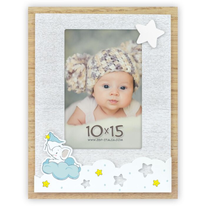 Baby Frame Ilaria 10x15 cm blue