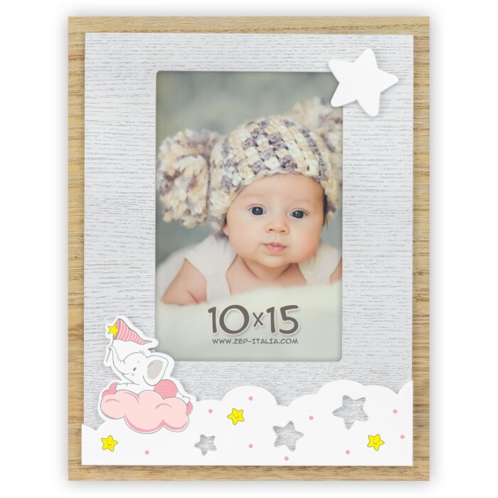 Baby Frame Ilaria 10x15 cm pink