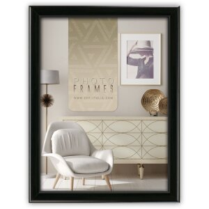 Wooden Picture Frame Aosta 20x25 cm black