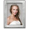 Volterra High Gloss Frame 9x13 cm silver