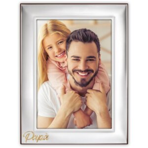 Photo Frame Giorgio 10x15 cm silver glossy