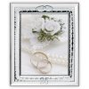 Glossy Frame Pavia 25 Years Silver Wedding Anniversary