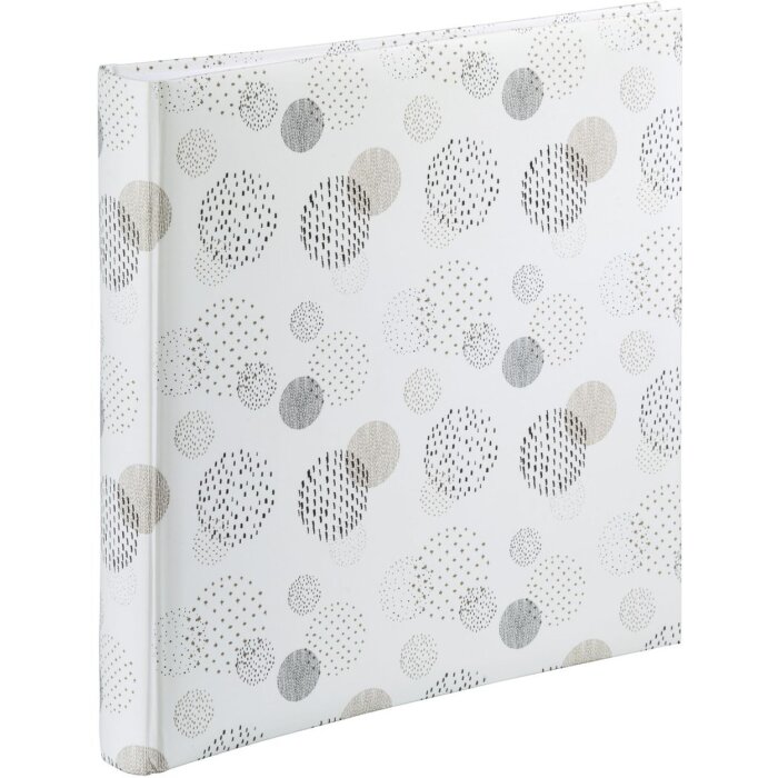 Hama Photo Album Graphic Dots 30x30 cm 80 white sides