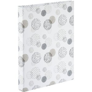 Hama Spiral Album Graphic Dots 19x24,5 cm 40 white sides